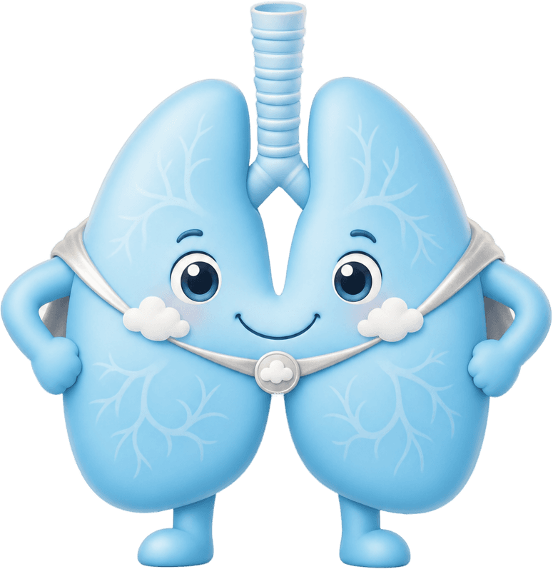 Captain Lungs — breezy superhero